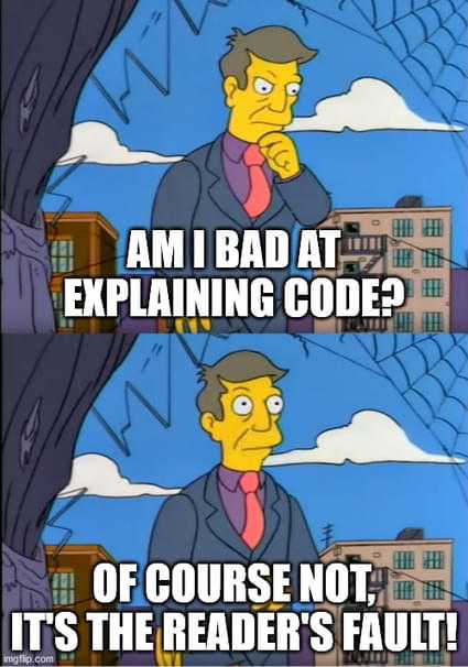 Meme about explaining React routing solution without React Router